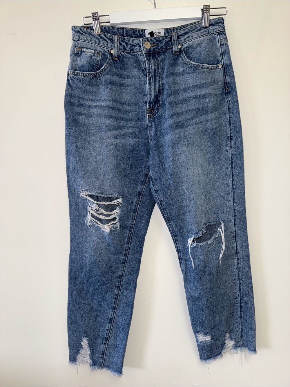 Insane Gene (29) Distressed Denim High Rise Jeans